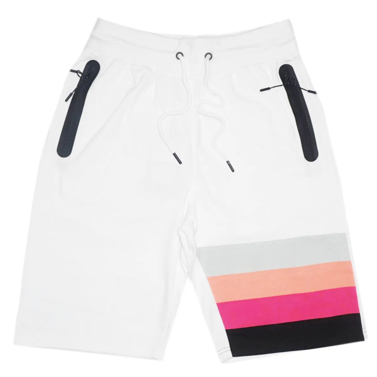 Sunset Stripe Short Set (Pink) /C6