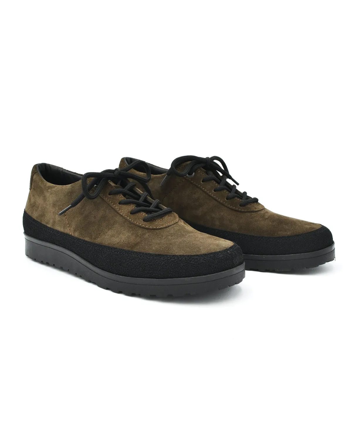 Tarvas Explorer Army Green Suede Sneaker