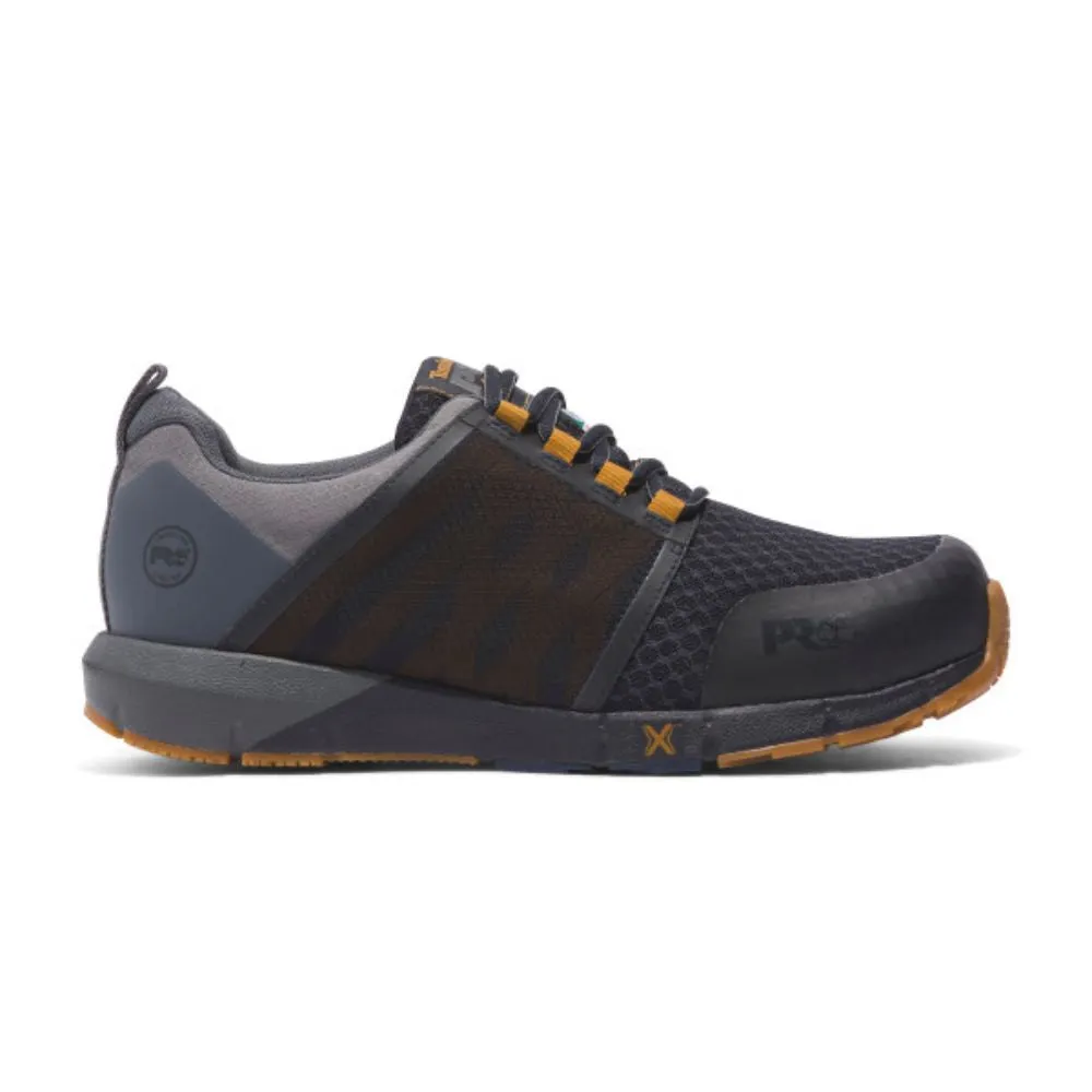 Timberland PRO Radius Men's Athletic Composite Toe Work Shoe TB0A5WZY484 - Navy/Orange