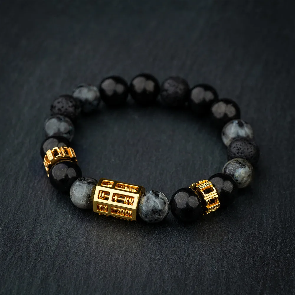 Triple Wealth Abacus Bracelet - The Courteous