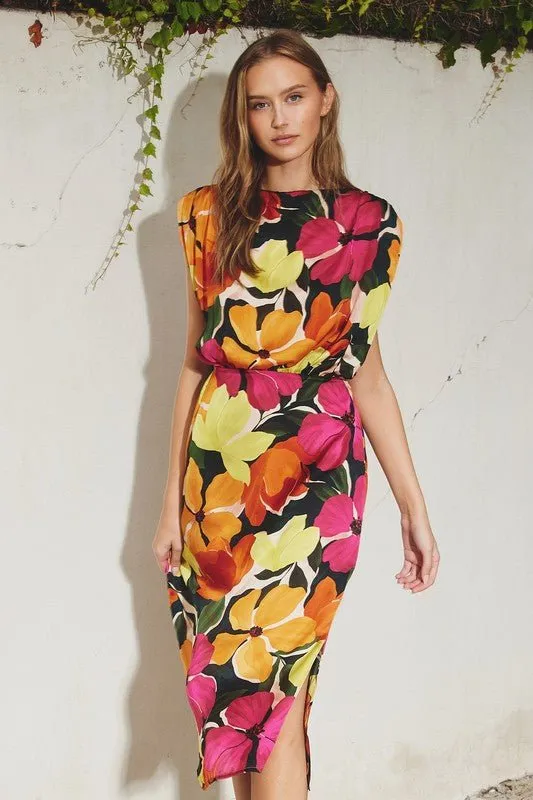 Tropical Burst Dress