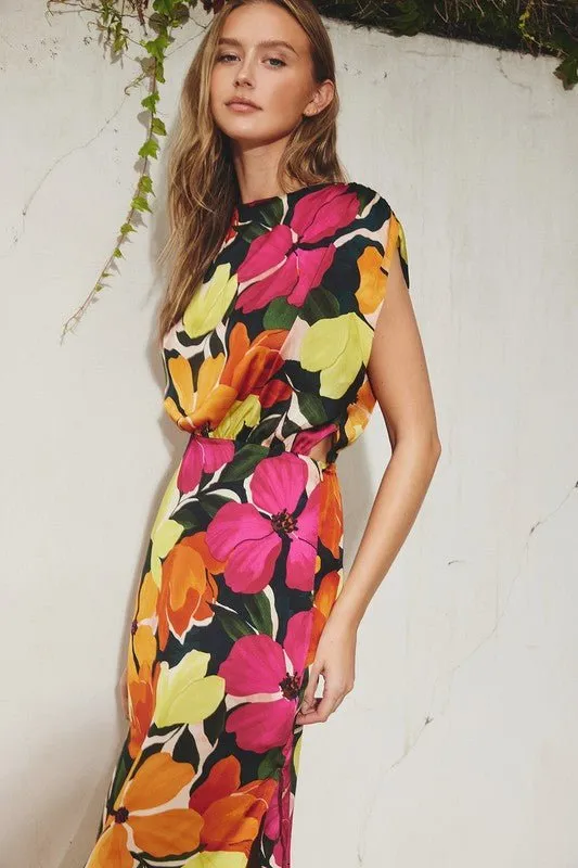 Tropical Burst Dress