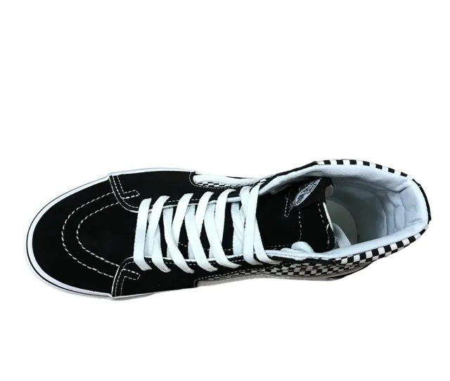 Vans SK8-HI (mix checker) VN0A38GEQ9B black true white