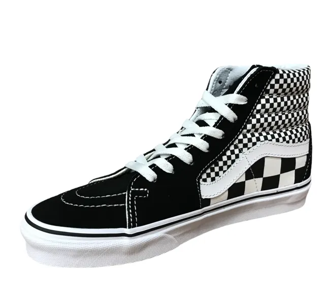 Vans SK8-HI (mix checker) VN0A38GEQ9B black true white