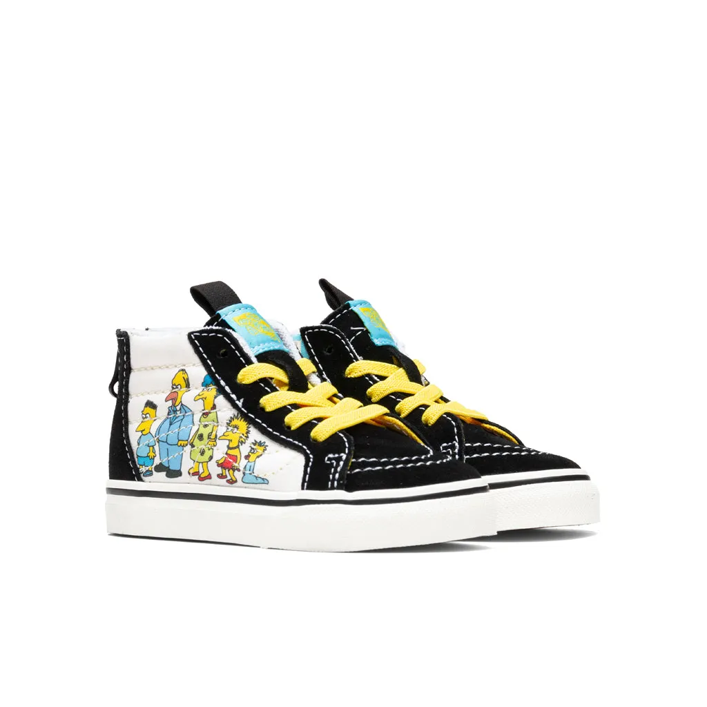 Vans x The Simpsons Toddler Sk8-Hi Zip - 1987-2020