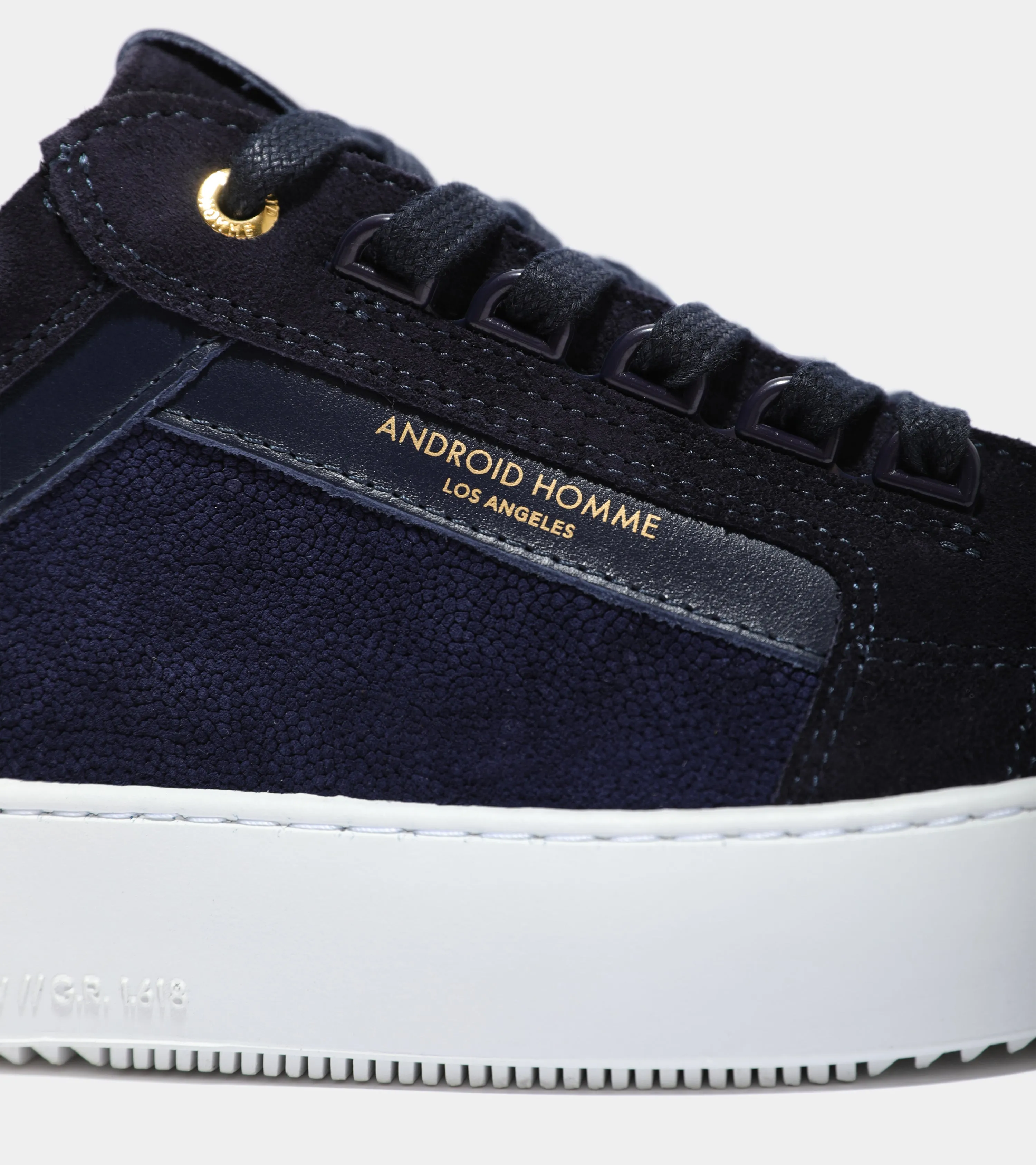 Venice | Navy Stingray Suede AHP231-64