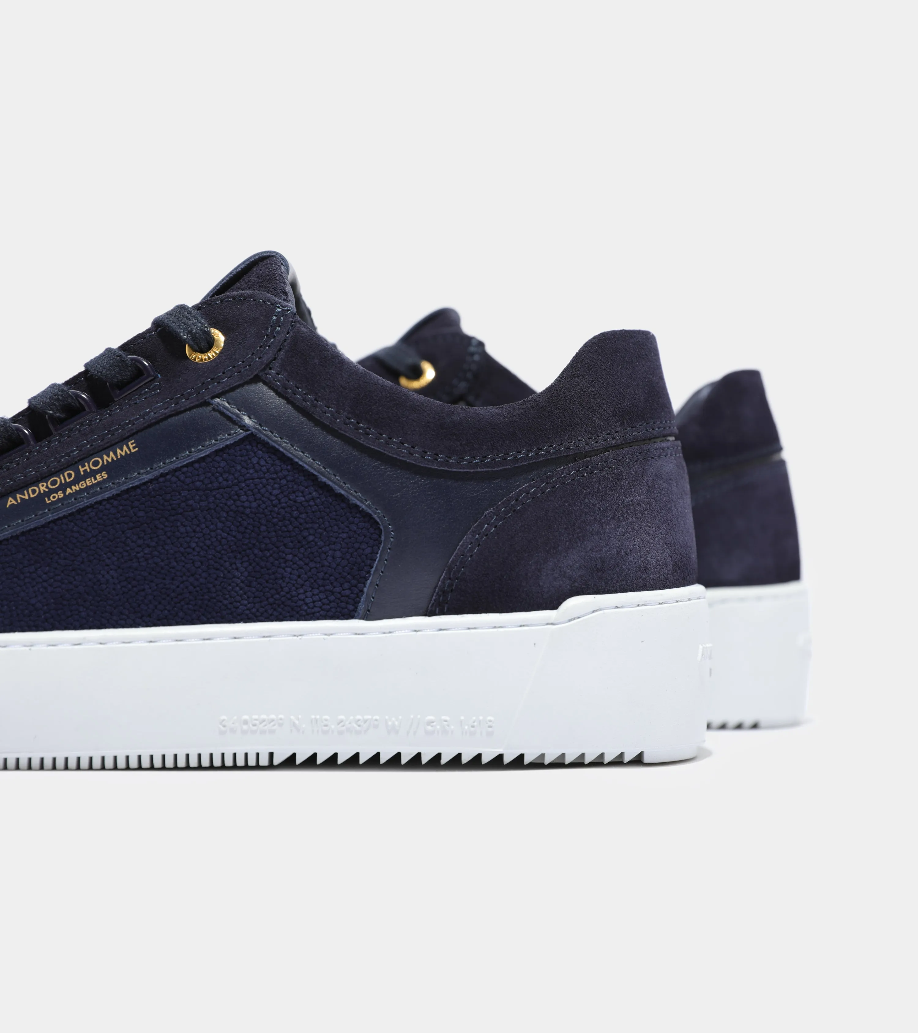 Venice | Navy Stingray Suede AHP231-64