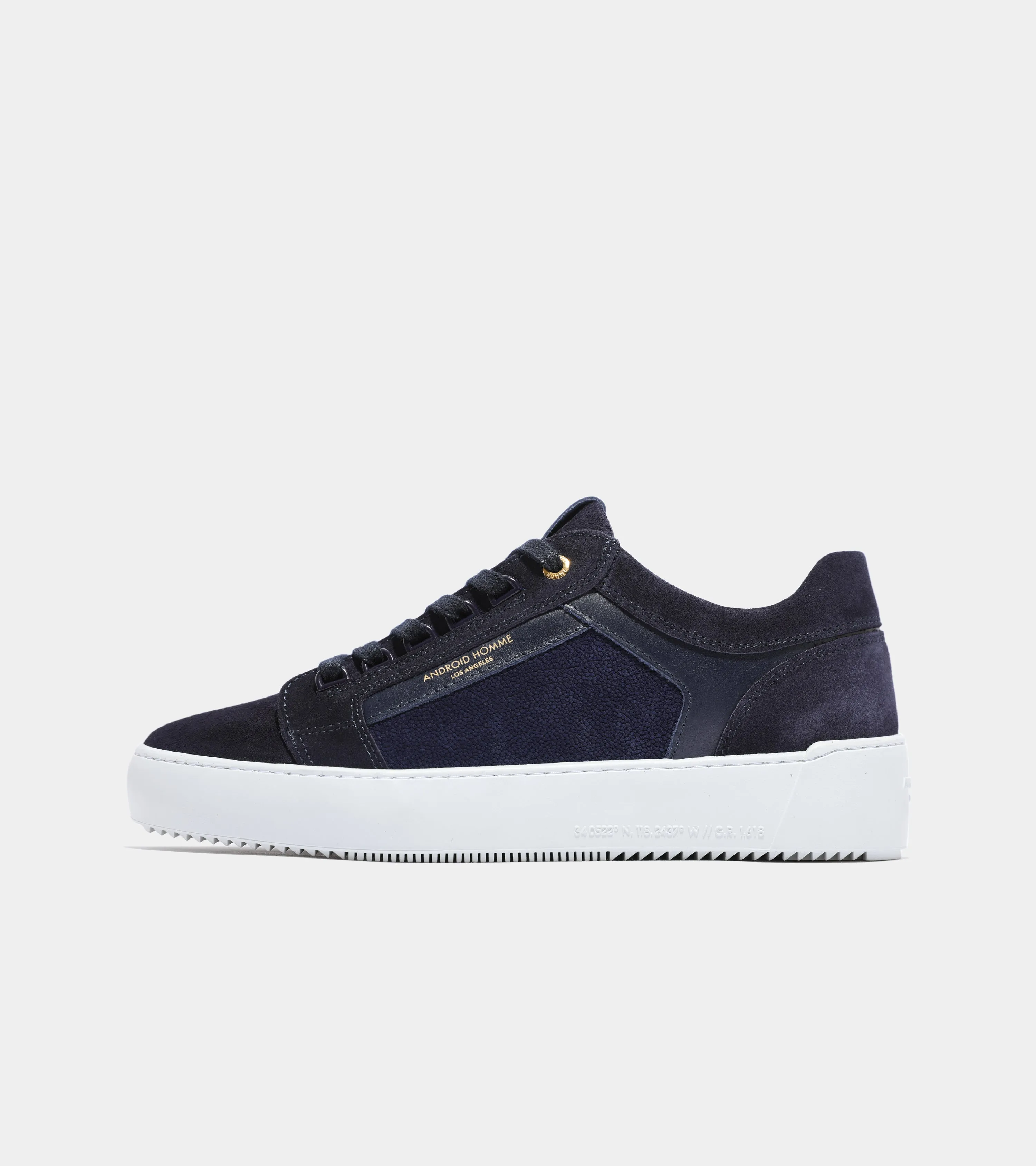 Venice | Navy Stingray Suede AHP231-64