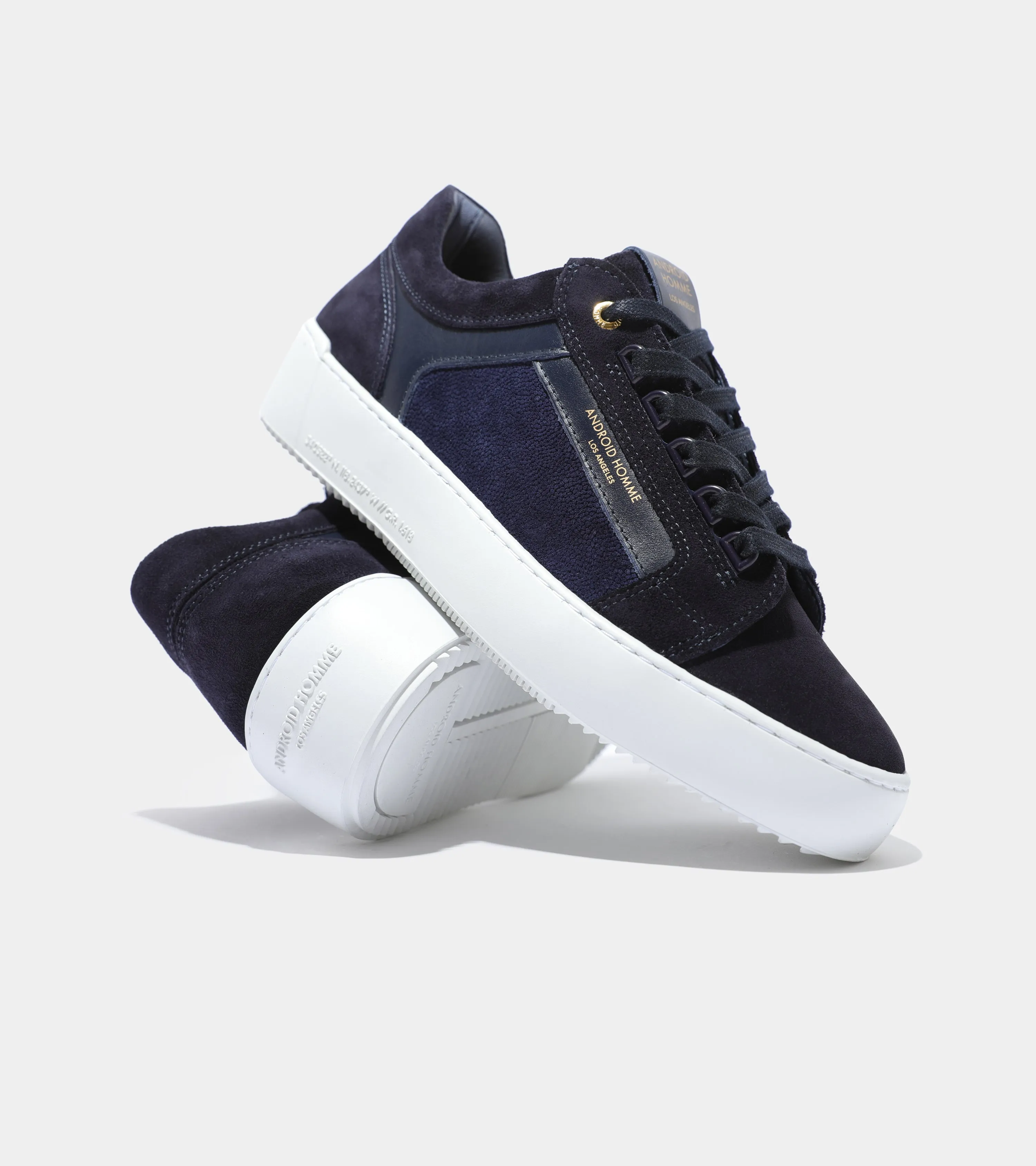 Venice | Navy Stingray Suede AHP231-64