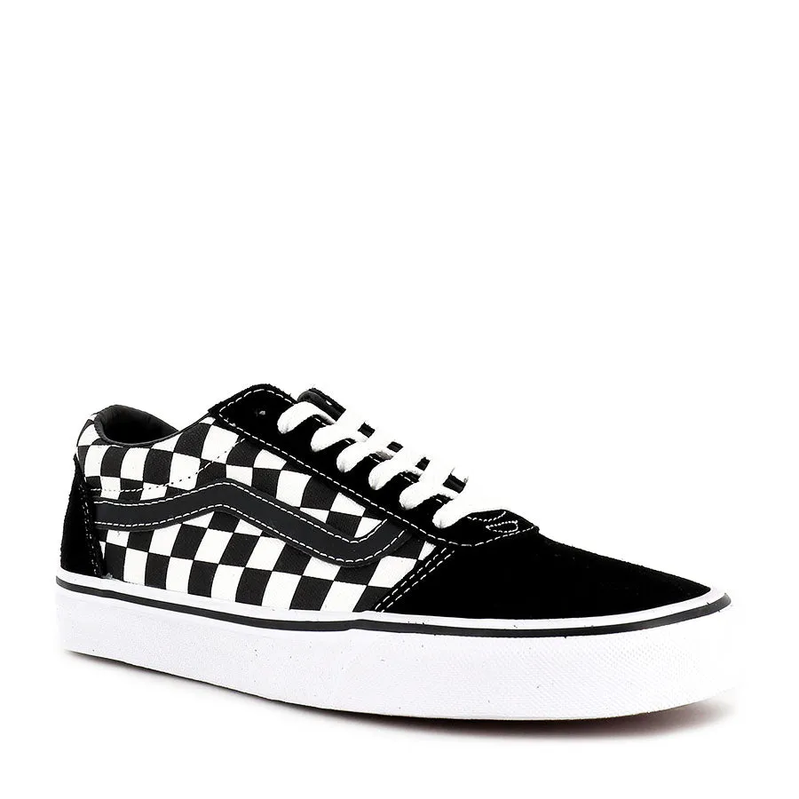 WARD CHECKERED (M) - BLACK/WHITE