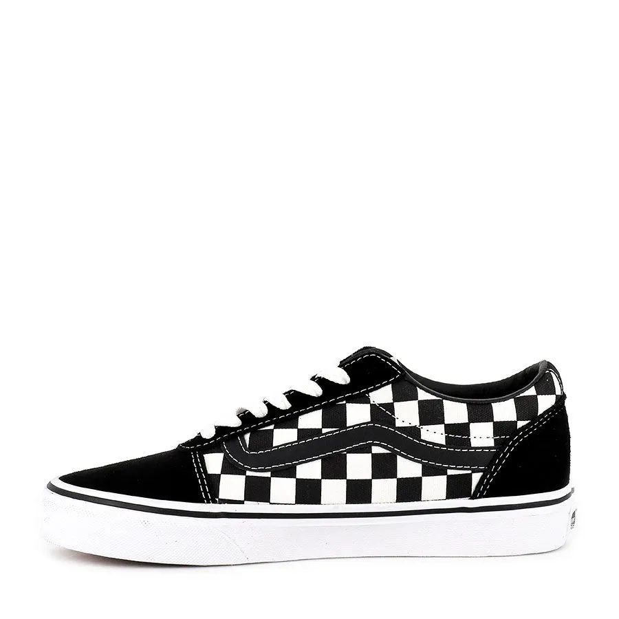 WARD CHECKERED (M) - BLACK/WHITE