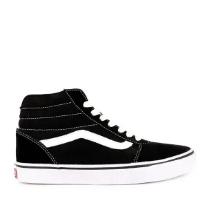 WARD HI (M) - BLACK WHITE SUEDE CANVAS