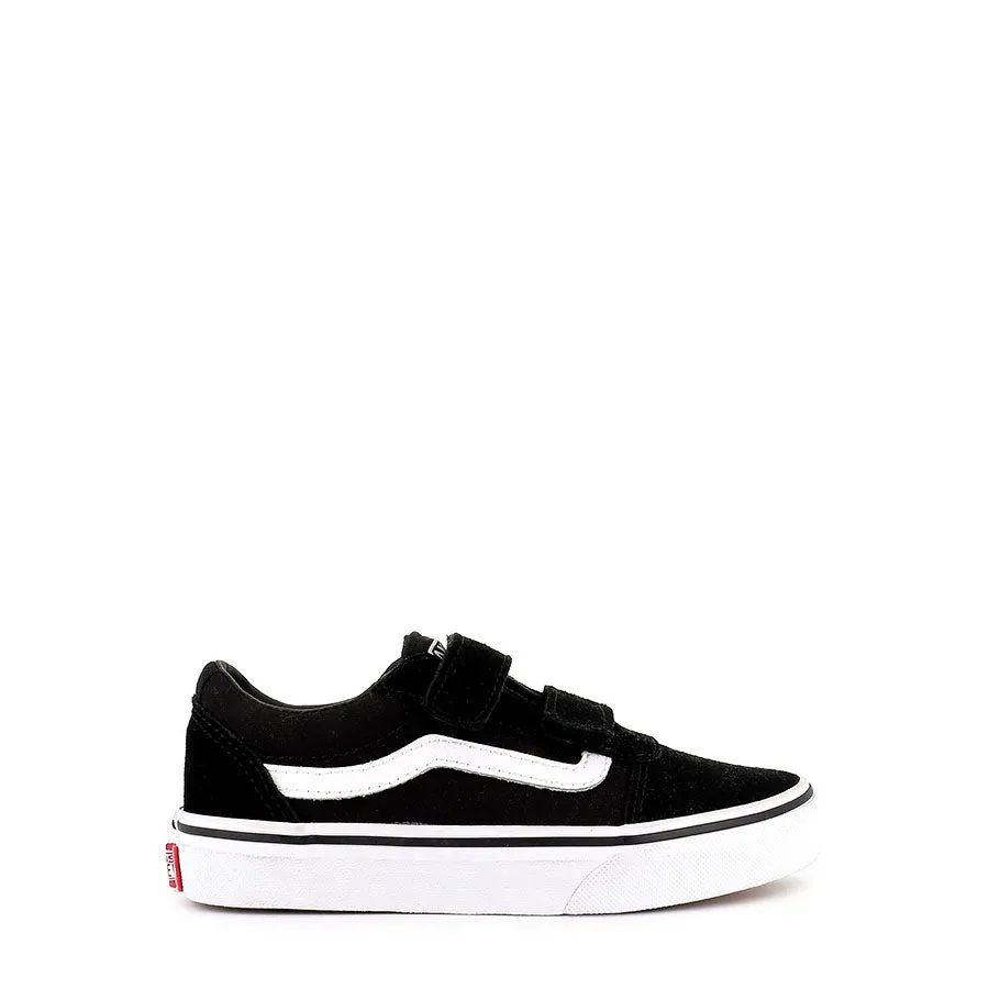 WARD V SDE/CANVAS (JNR) - BLACK/WHITE